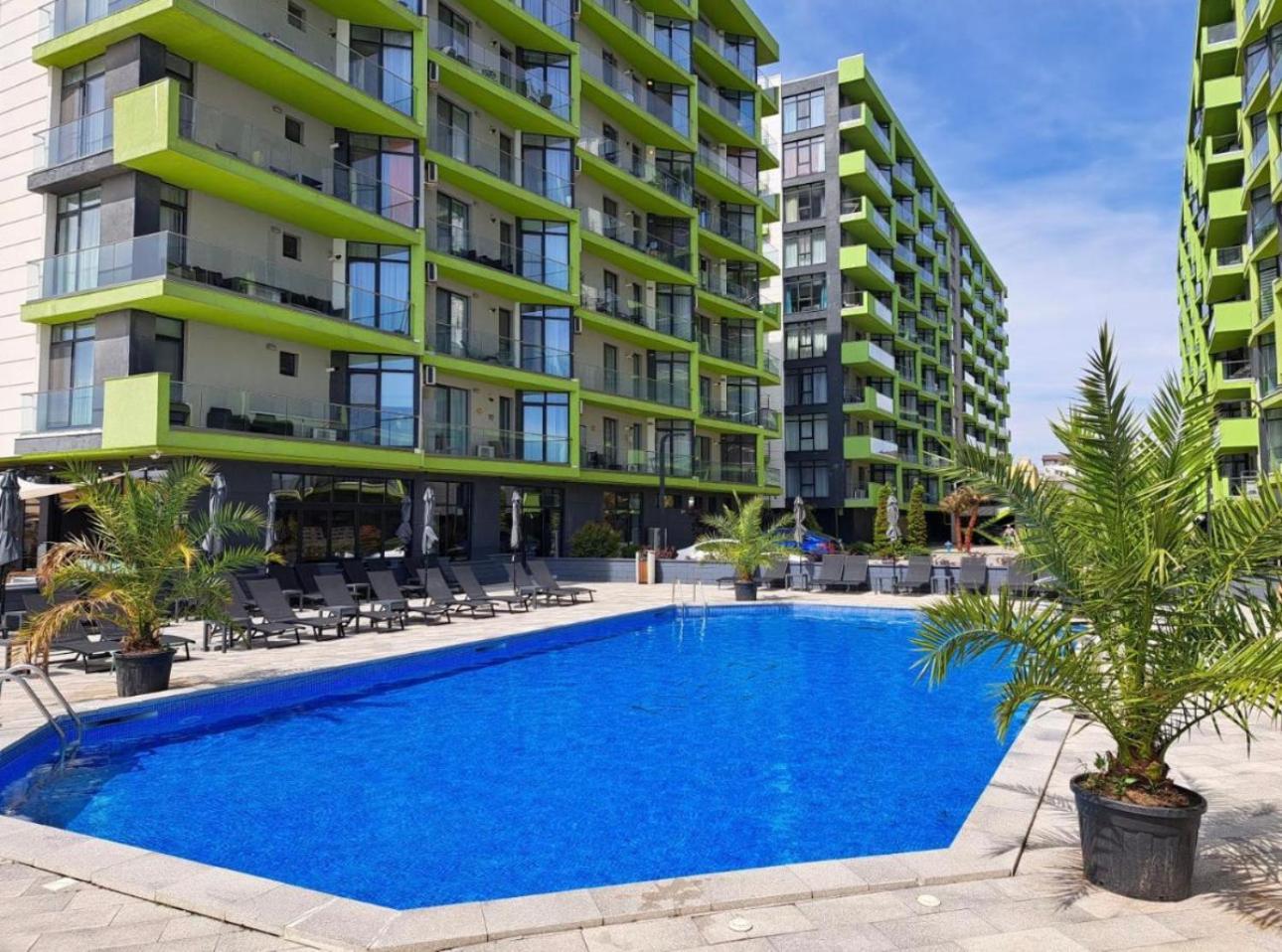 Baby Sea View And Pools Apartment- Mamaia Beach Resort Нэводари Экстерьер фото