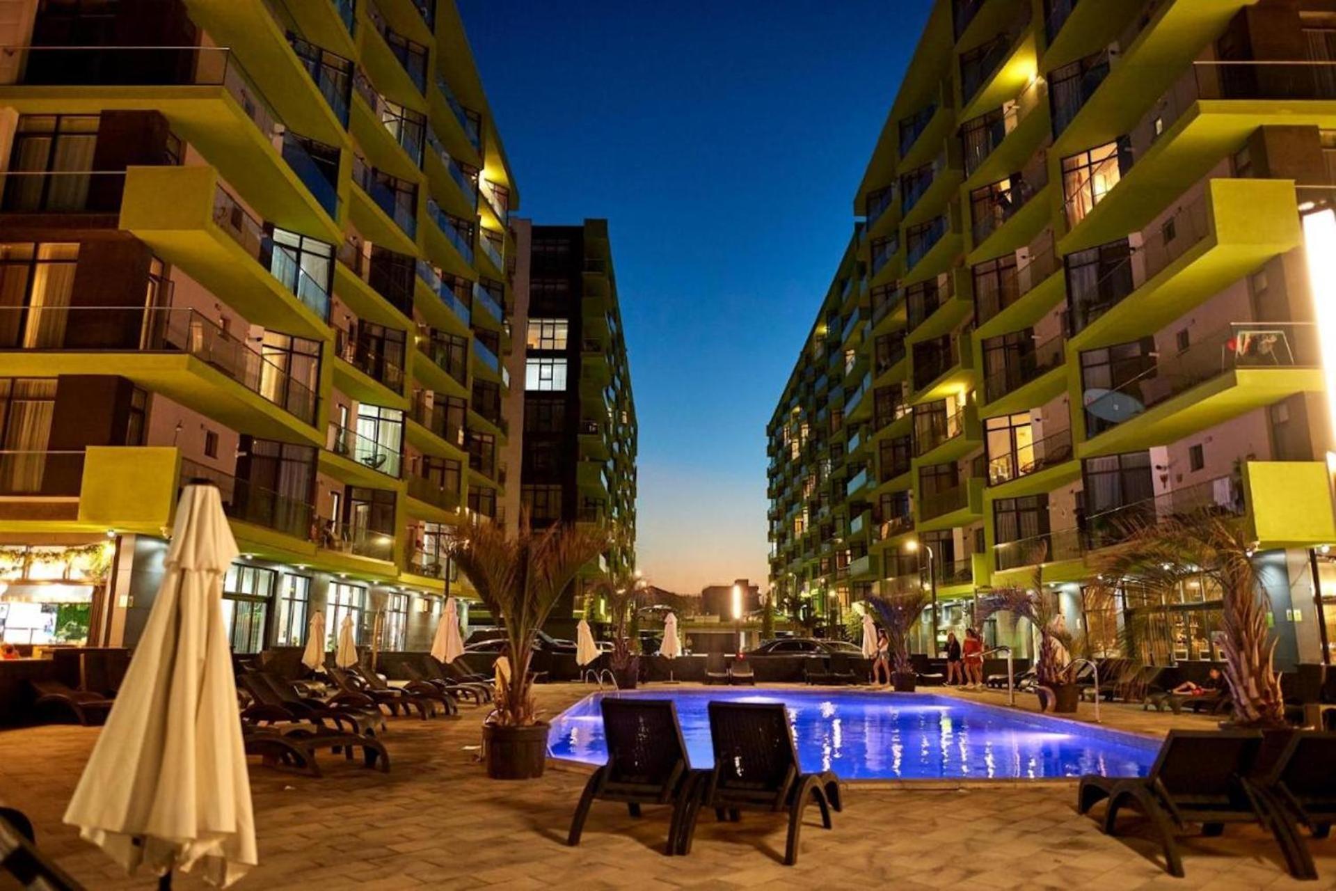 Baby Sea View And Pools Apartment- Mamaia Beach Resort Нэводари Экстерьер фото